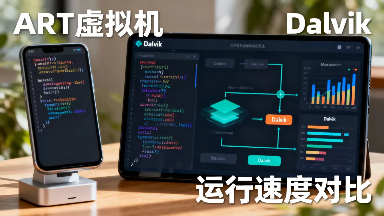 ART虚拟机与Dalvik区别在哪里,哪个运行更快? ART虚拟机与Dalvik区别在哪里,哪个运行更快?