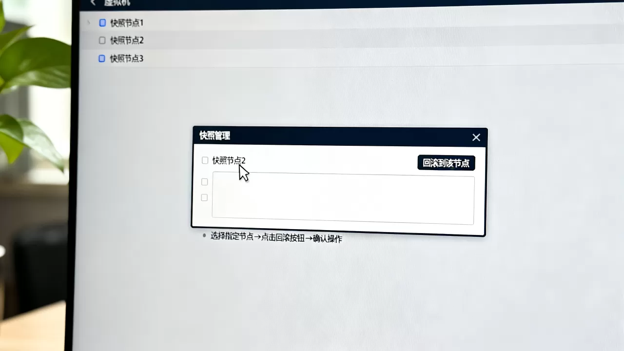 虚拟机快照后怎么回滚到指定节点,虚拟机的快照恢复方法? 虚拟机快照后怎么回滚到指定节点,虚拟机的快照恢复方法?
