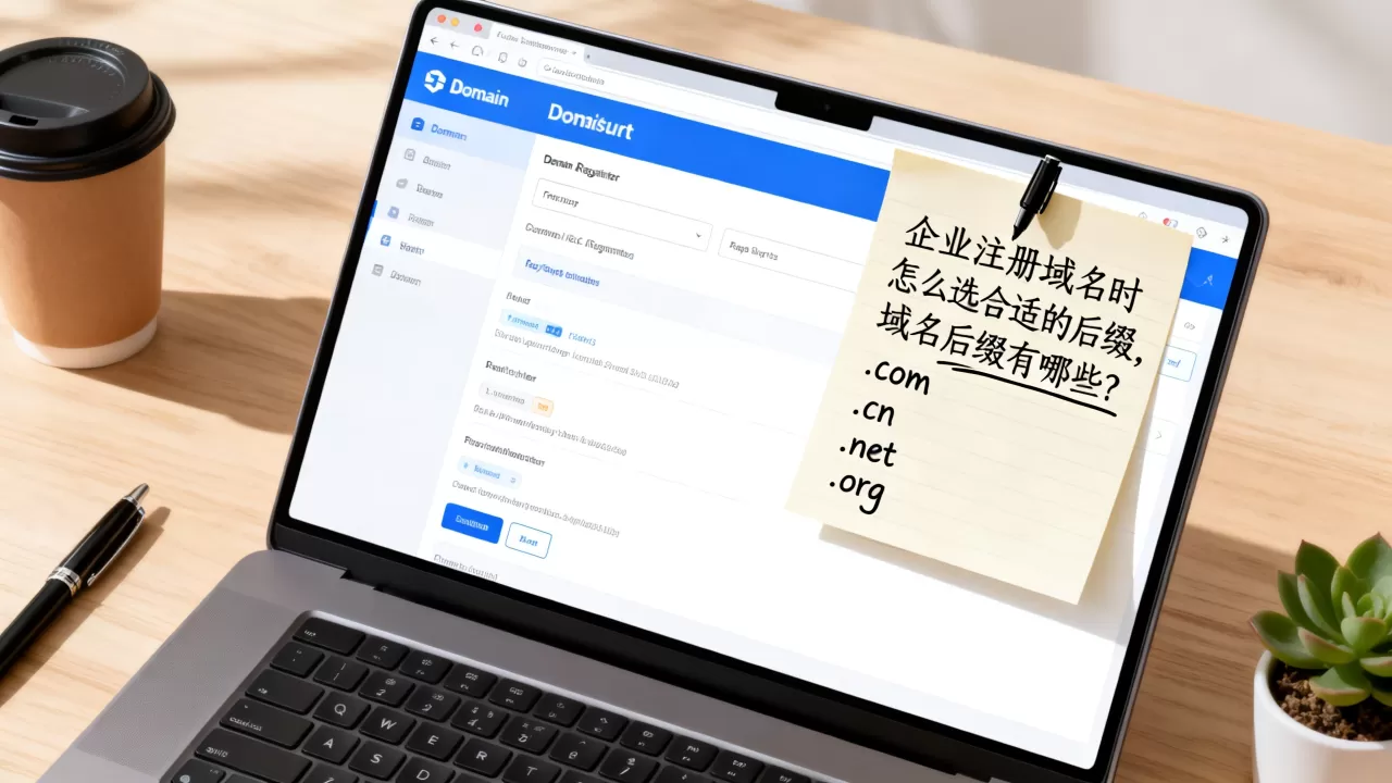 企业注册域名时怎么选合适的后缀,域名后缀有哪些? 企业注册域名时怎么选合适的后缀,域名后缀有哪些?