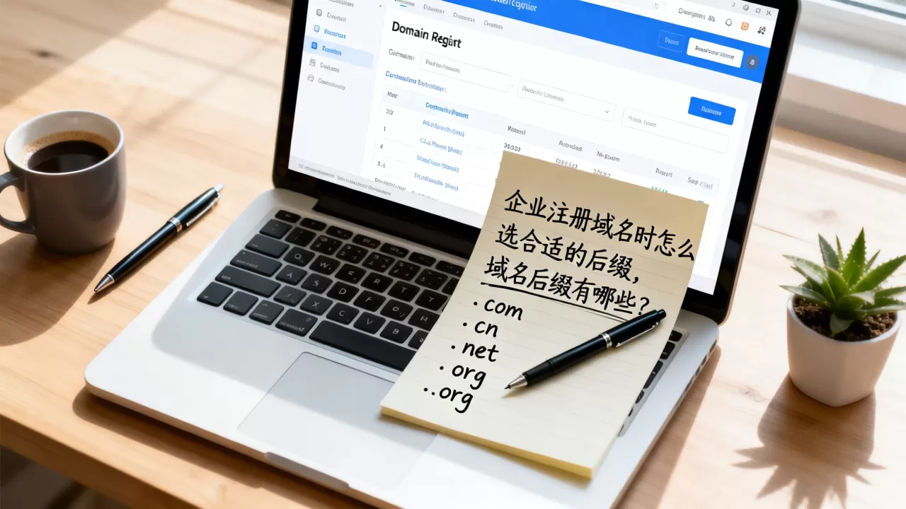 企业注册域名时怎么选合适的后缀,域名后缀有哪些? 企业注册域名时怎么选合适的后缀,域名后缀有哪些?