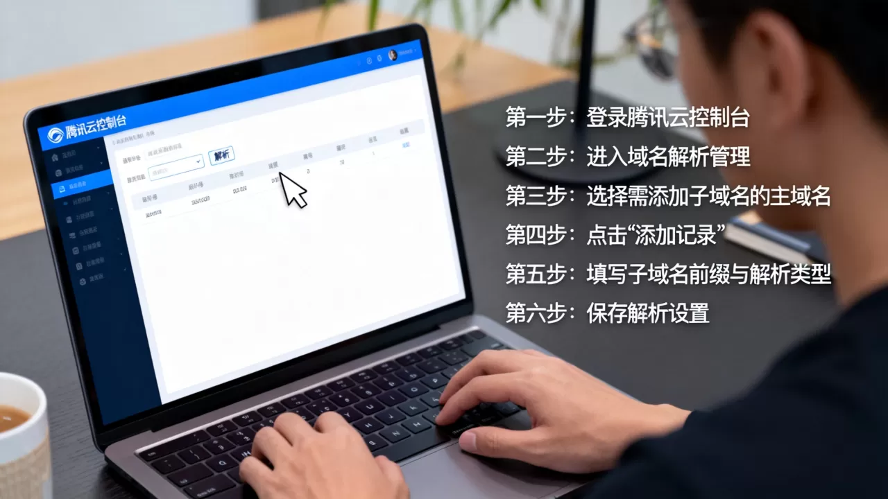 腾讯域名怎么正确添加解析子域名?,详细步骤有哪些? 腾讯域名怎么正确添加解析子域名?,详细步骤有哪些?