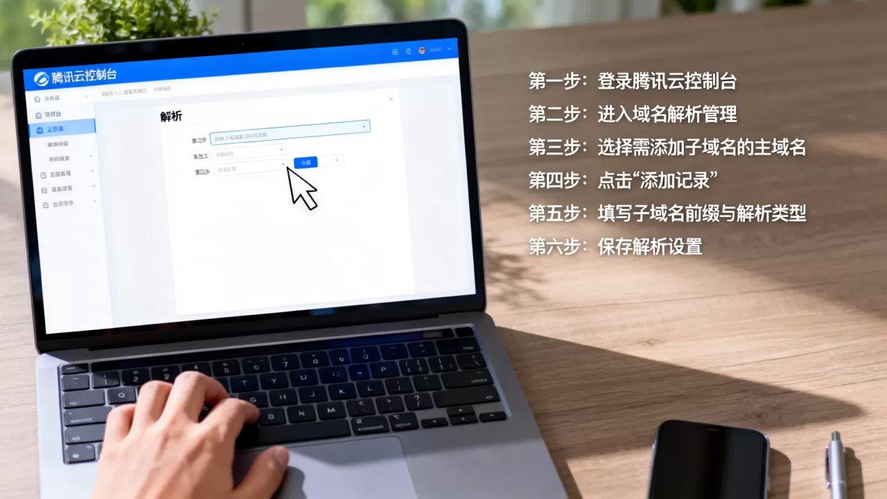 腾讯域名怎么正确添加解析子域名?,详细步骤有哪些? 腾讯域名怎么正确添加解析子域名?,详细步骤有哪些?