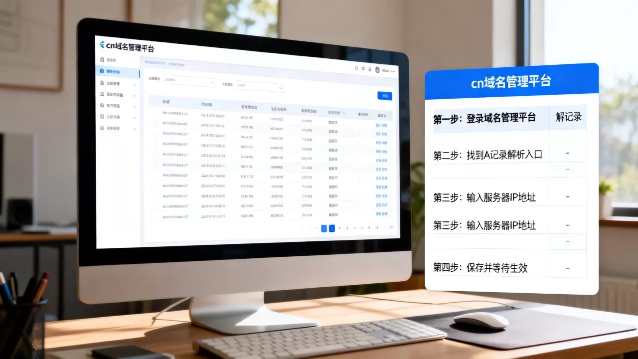 cn域名A记录解析到服务器怎么弄,详细步骤有哪些? cn域名A记录解析到服务器怎么弄,详细步骤有哪些?