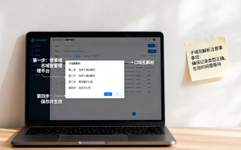 子域名域名解析如何操作，新手必看步骤有哪些？