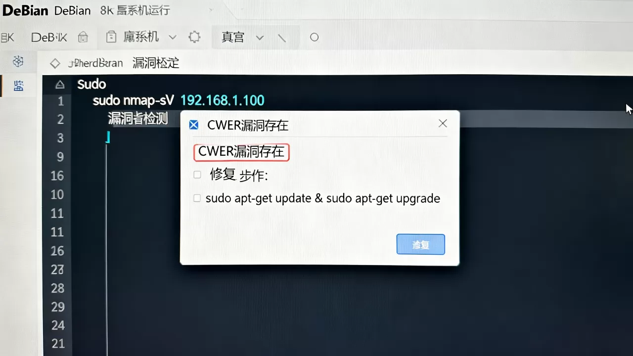 Debian虚拟机CWER漏洞怎么检测,修复方法有哪些? Debian虚拟机CWER漏洞怎么检测,修复方法有哪些?
