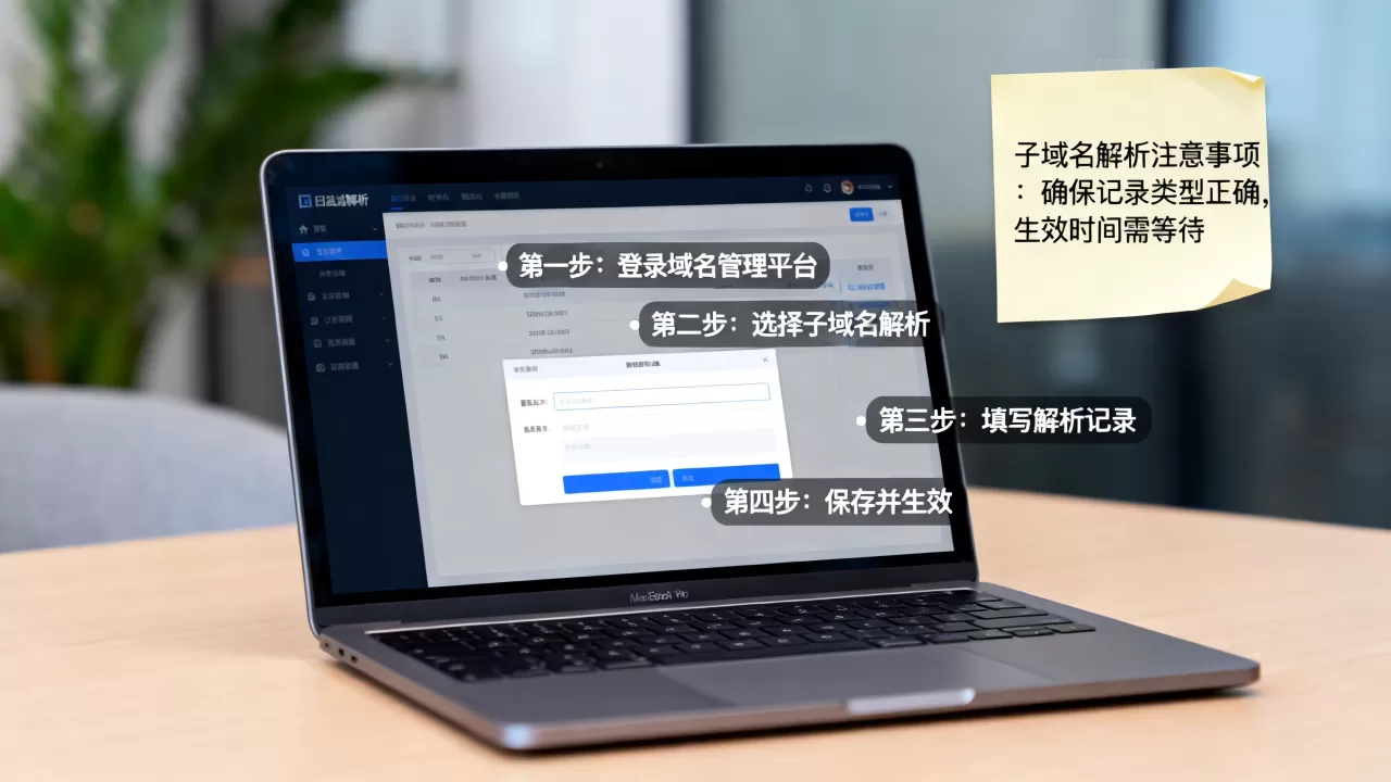 子域名域名解析如何操作,新手必看步骤有哪些? 子域名域名解析如何操作,新手必看步骤有哪些?