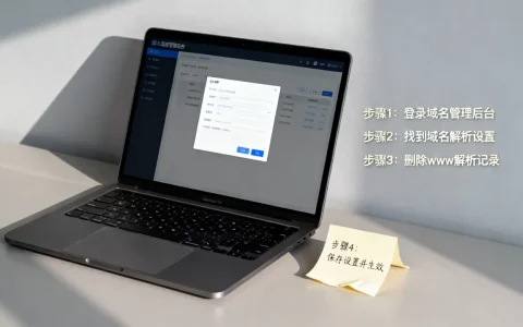 如何去掉域名www，保留主域名的方法有哪些
