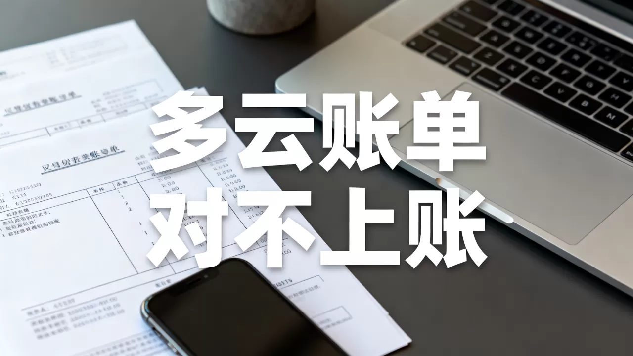 多云账单到底卡在哪个环节,对不上账怎么办? 多云账单到底卡在哪个环节,对不上账怎么办?
