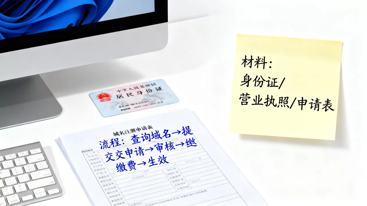 wap网站域名申请需要准备哪些材料,具体流程是什么? wap网站域名申请需要准备哪些材料,具体流程是什么?