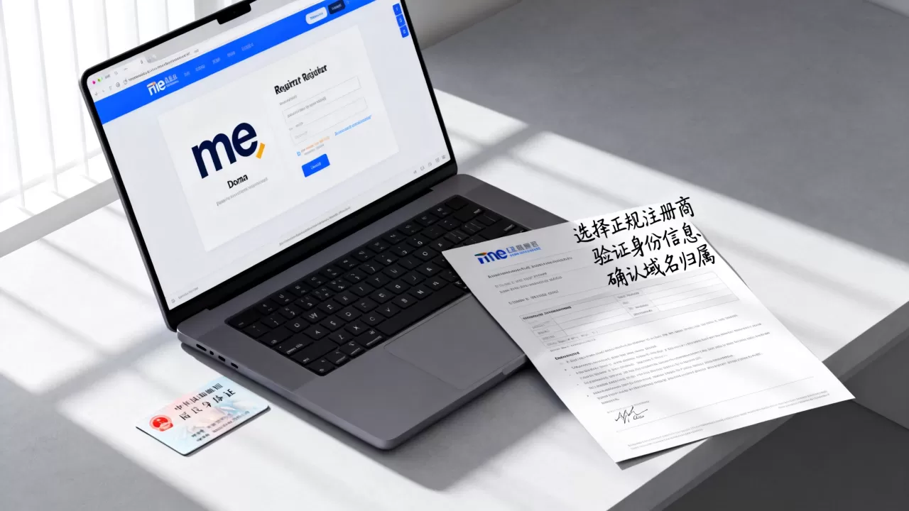 国内新手如何安全注册me域名,有哪些注意事项? 国内新手如何安全注册me域名,有哪些注意事项?