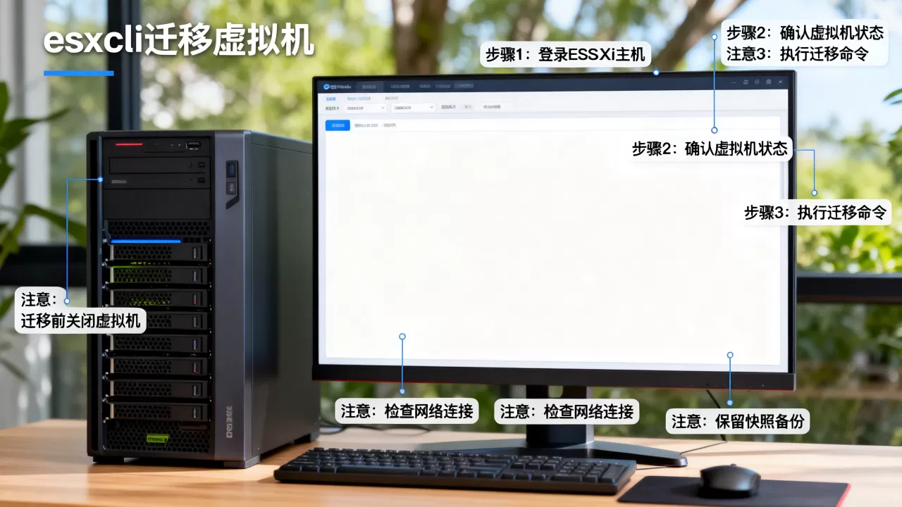esxcli迁移虚拟机具体步骤是什么?注意事项有哪些? esxcli迁移虚拟机具体步骤是什么?注意事项有哪些?