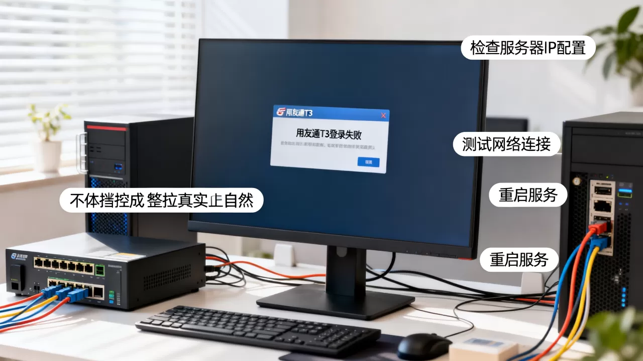 用友通T3无法登录服务器如何解决,连接失败原因及修复技巧? 用友通T3无法登录服务器如何解决,连接失败原因及修复技巧?