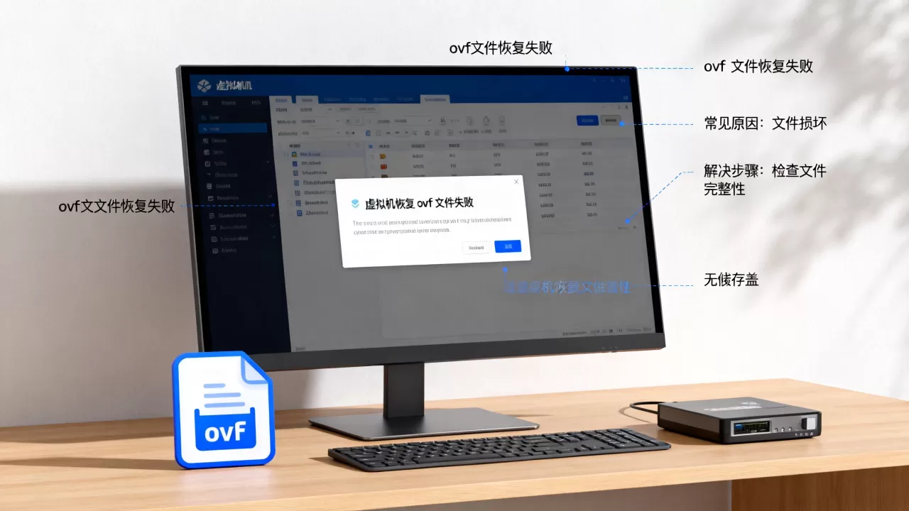 虚拟机恢复ovf文件失败怎么解决,常见原因有哪些? 虚拟机恢复ovf文件失败怎么解决,常见原因有哪些?