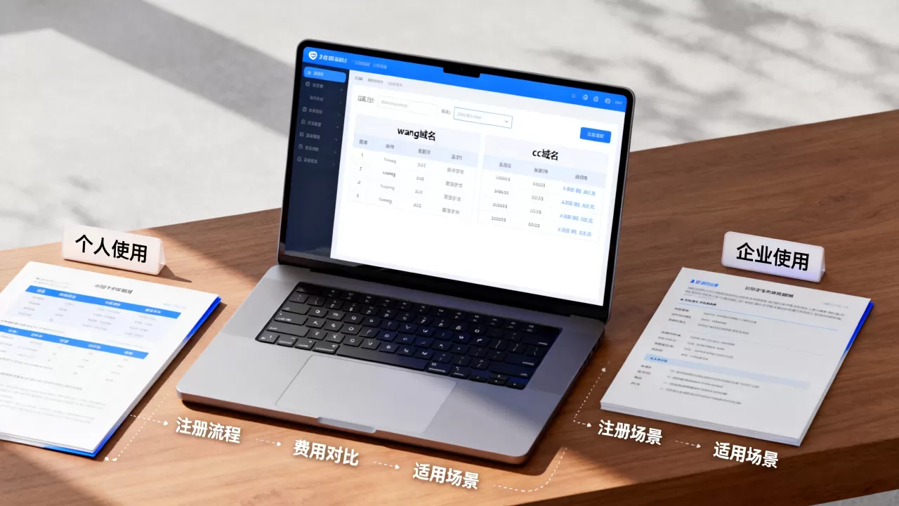 wang域名和cc域名哪个更适合你,个人和企业使用区别 wang域名和cc域名哪个更适合你,个人和企业使用区别