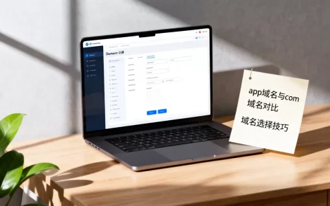 app域名和com域名哪个更适合建站，网站域名选择有哪些技巧？