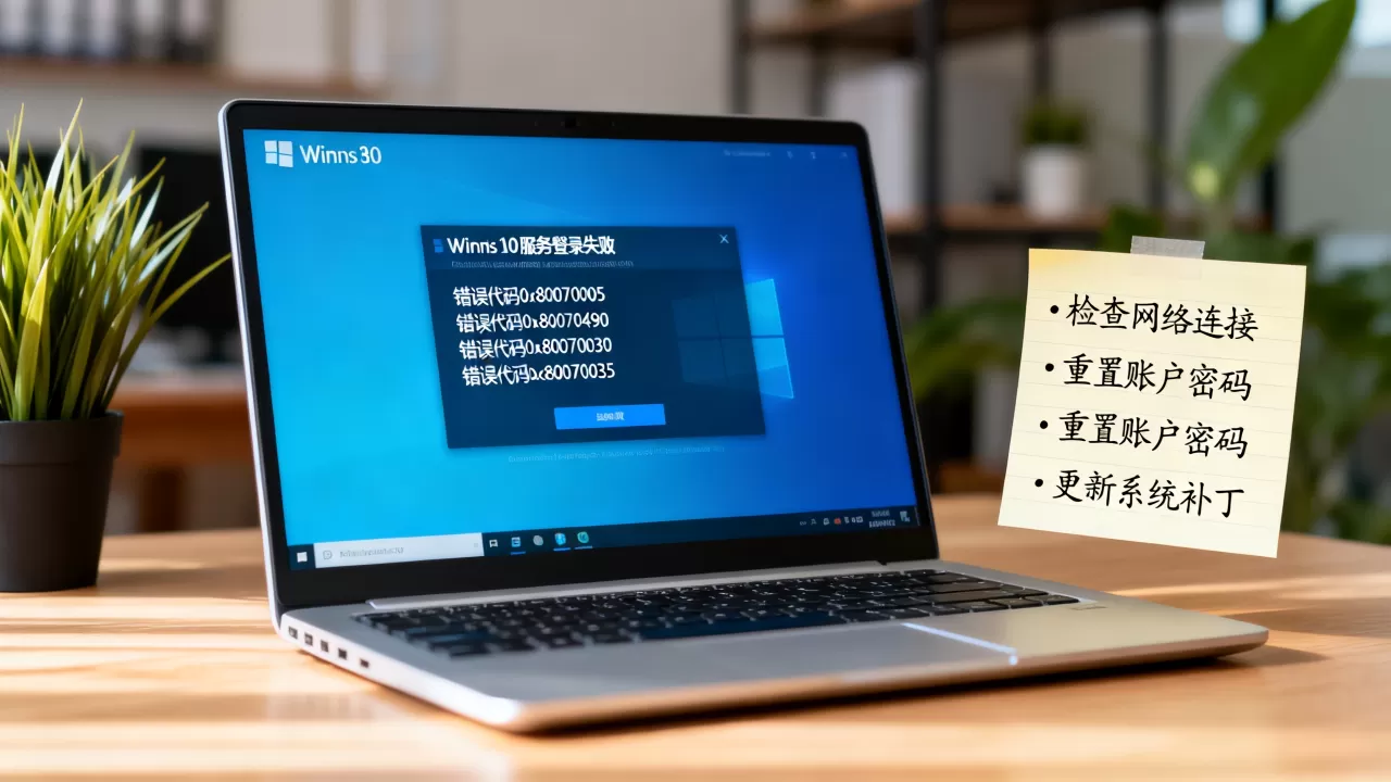 win10服务器登陆失败怎么办,常见错误代码有哪些? win10服务器登陆失败怎么办,常见错误代码有哪些?
