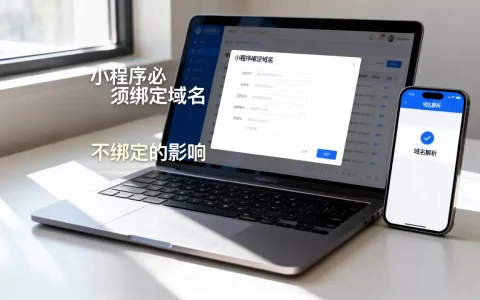 小程序为什么必须绑定域名？,不绑定会怎样