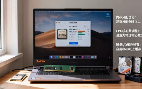Ryzen虚拟机装macOS Mojave卡顿怎么办？优化技巧有哪些？