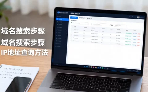 怎么搜索域名并查询IP地址？有哪些实用方法？