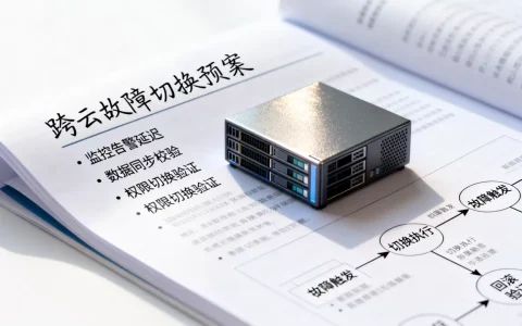 跨云故障切换预案里最易遗漏哪些环节？,怎么制定？