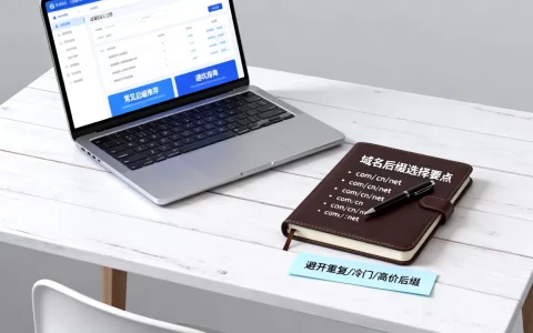 域名采用时如何选后缀？，有哪些坑要避开？