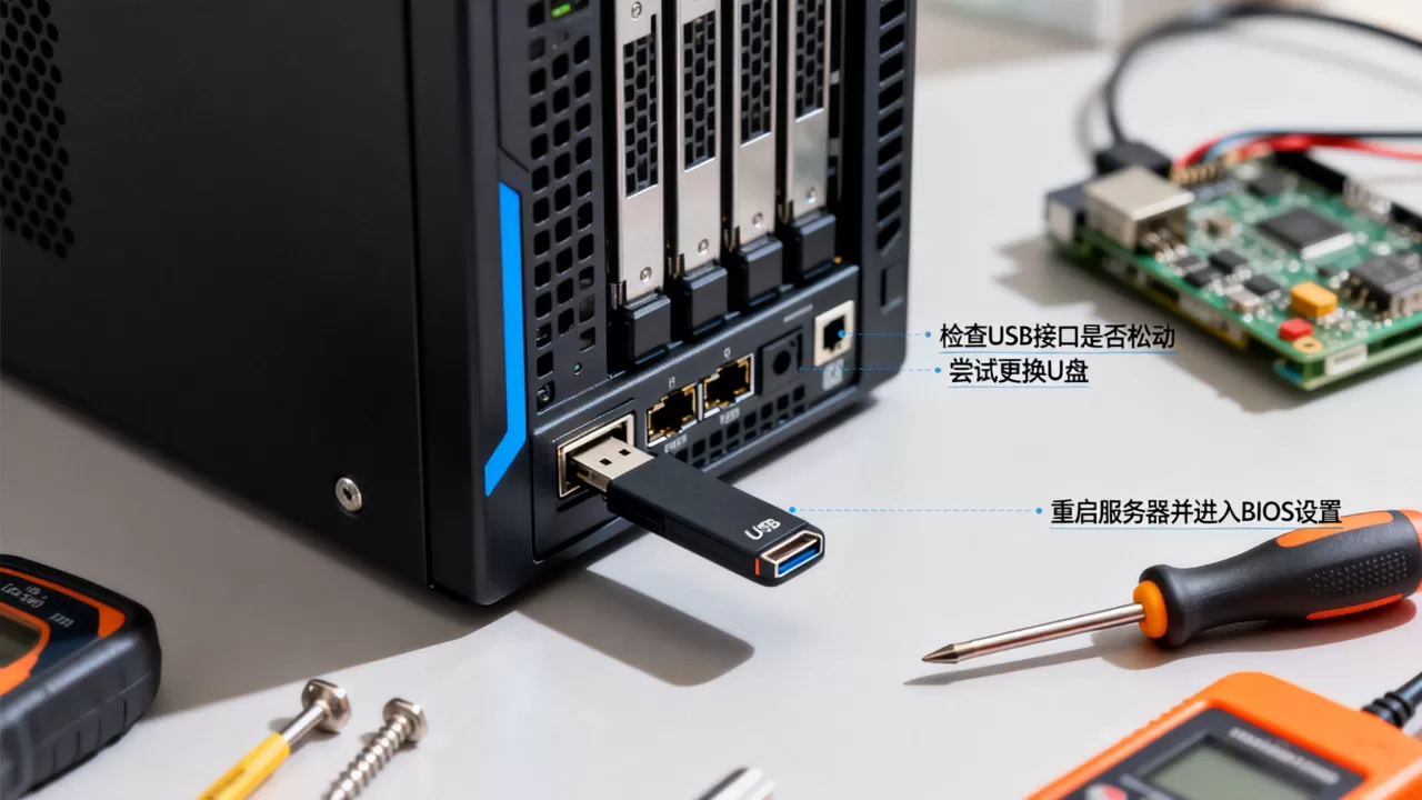 服务器不能识别U盘启动不了怎么办,如何解决无法引导系统? 服务器不能识别U盘启动不了怎么办,如何解决无法引导系统?
