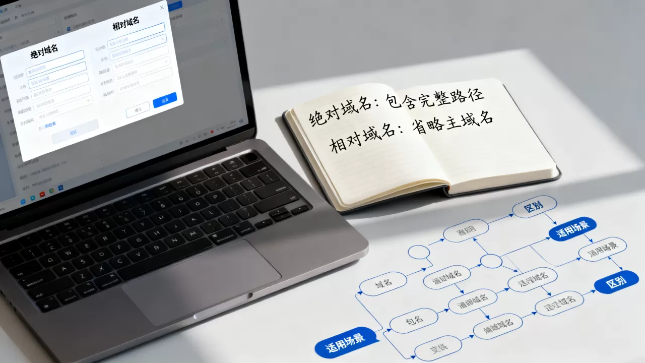 绝对域名和相对域名究竟有什么区别,哪个更适合做网站? 绝对域名和相对域名究竟有什么区别,哪个更适合做网站?