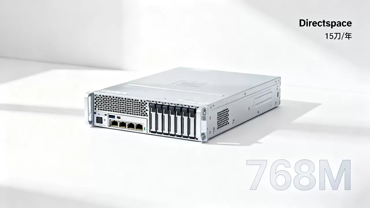 Directspace15刀年付768M如何,值得买吗? Directspace15刀年付768M如何,值得买吗?