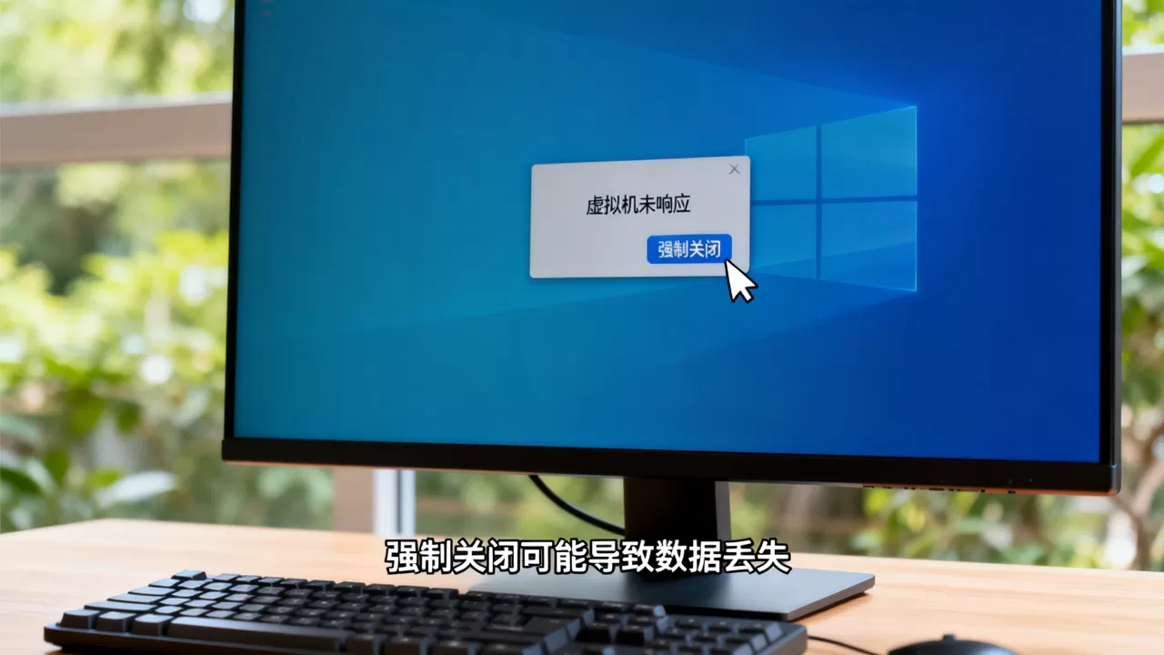 虚拟机没反应怎么解决,强制关闭会丢失数据吗? 虚拟机没反应怎么解决,强制关闭会丢失数据吗?