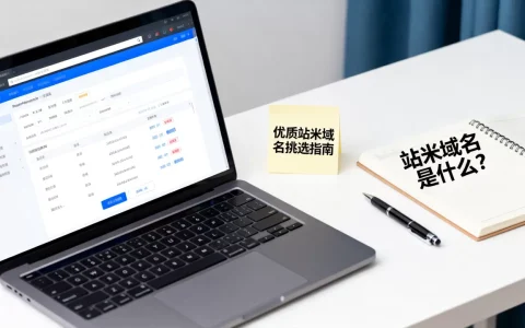站米域名是什么？新手如何挑选优质站米域名？