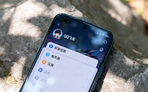 手游QQ飞车怎么看好友在哪个服务器，好友在哪个区怎么查
