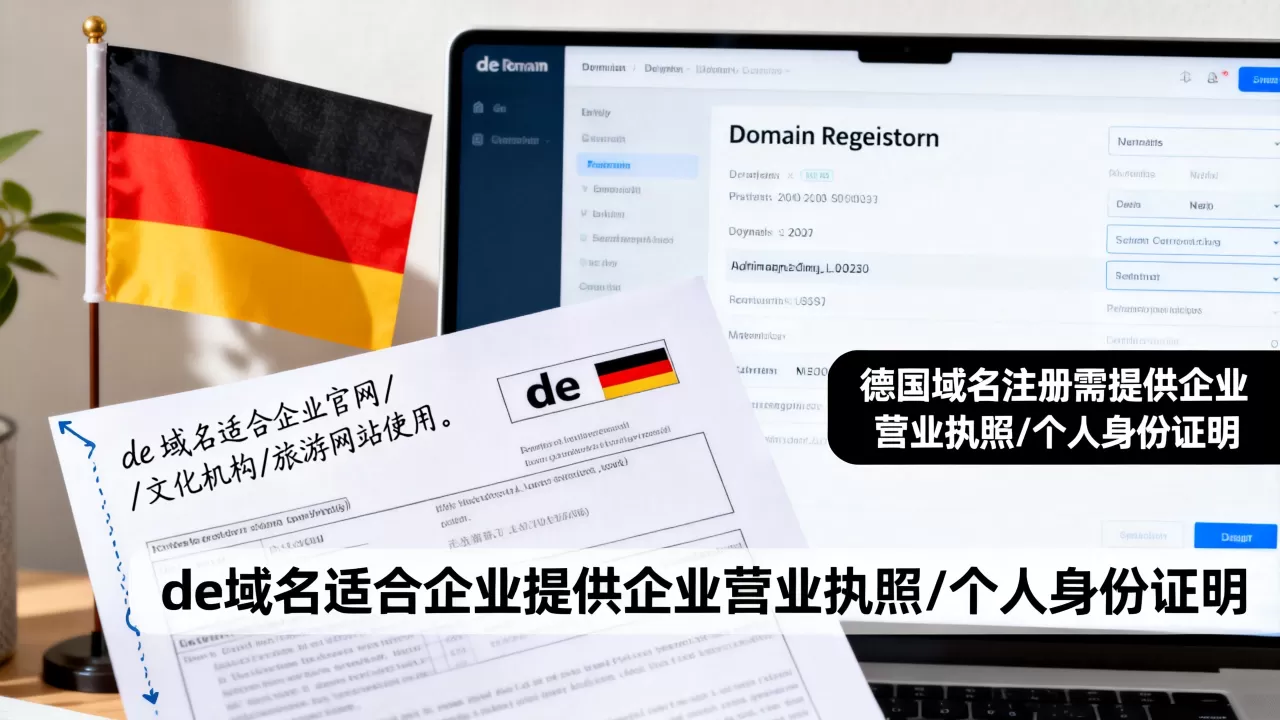 de域名适合哪些网站使用?,德国域名注册需要什么条件 de域名适合哪些网站使用?,德国域名注册需要什么条件