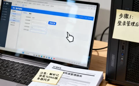 IDC域名解析怎么操作？详细步骤和注意事项有哪些？