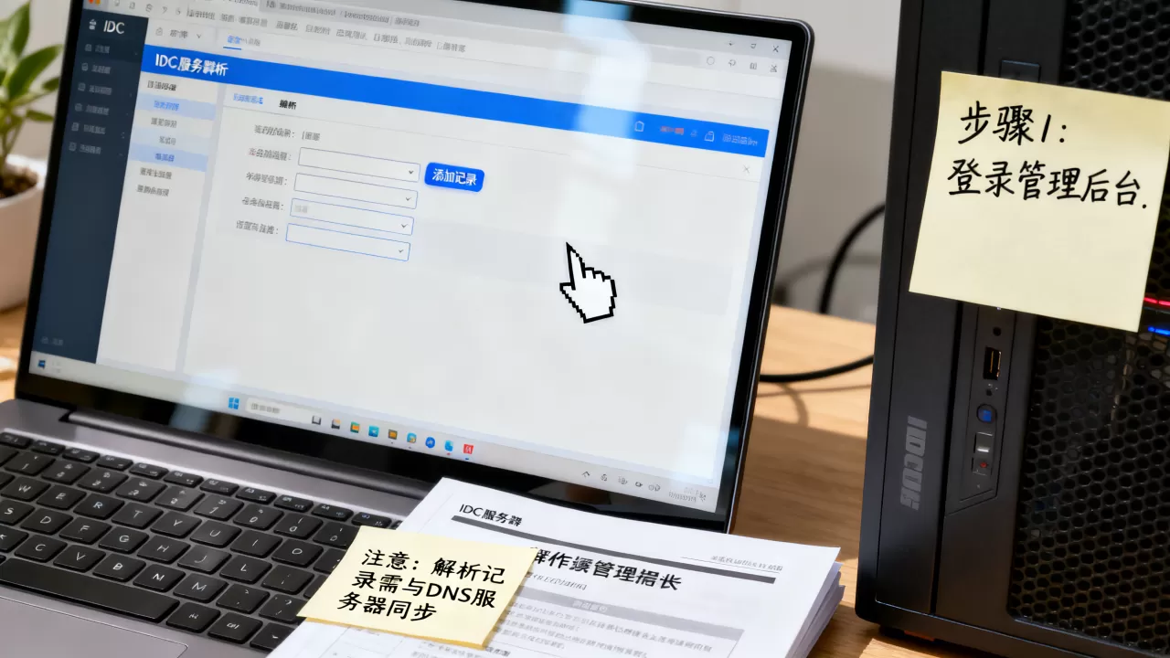 IDC域名解析怎么操作?详细步骤和注意事项有哪些? IDC域名解析怎么操作?详细步骤和注意事项有哪些?