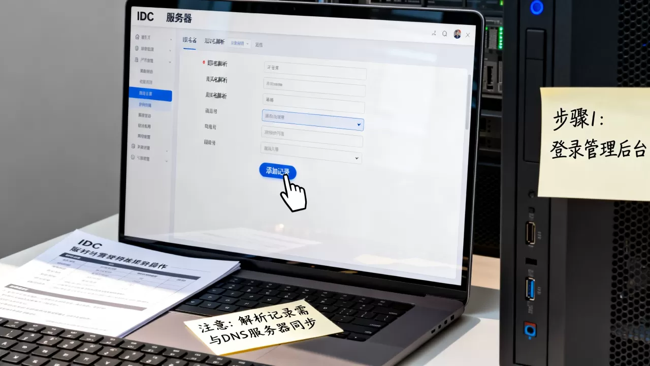 IDC域名解析怎么操作?详细步骤和注意事项有哪些? IDC域名解析怎么操作?详细步骤和注意事项有哪些?