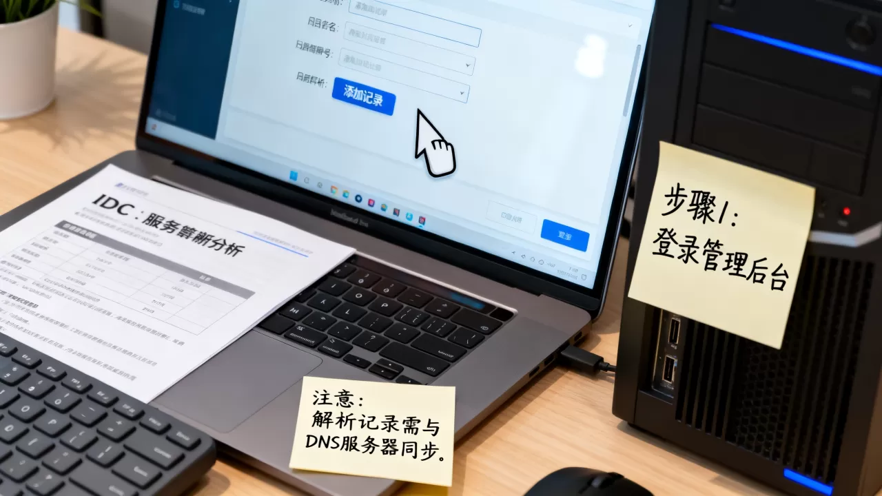 IDC域名解析怎么操作?详细步骤和注意事项有哪些? IDC域名解析怎么操作?详细步骤和注意事项有哪些?