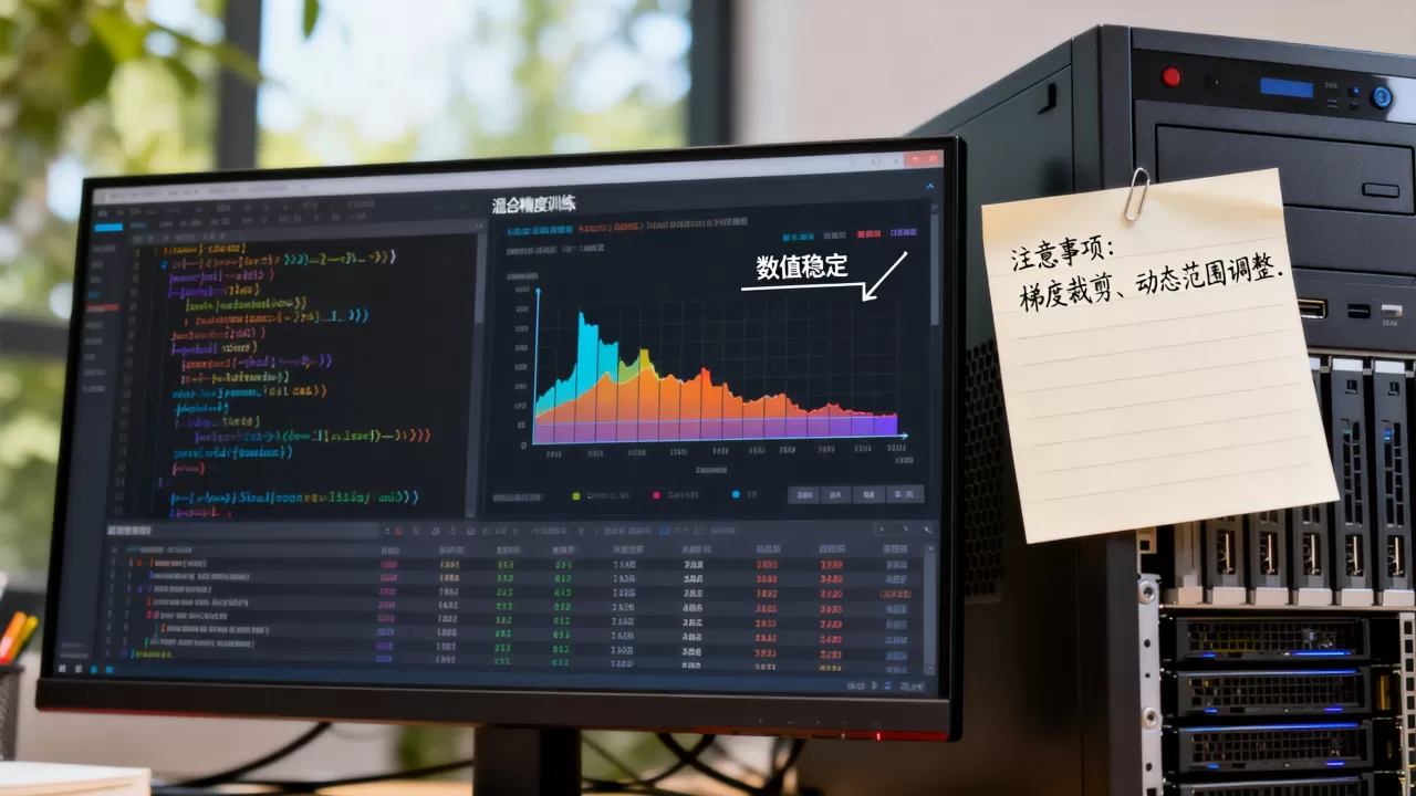 混合精度训练如何确保数值稳定?,有哪些注意事项 混合精度训练如何确保数值稳定?,有哪些注意事项