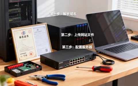 有了服务器和域名怎么搭建网站？，新手怎么建站？