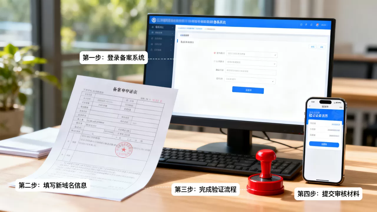 网站域名备案怎么增加新域名,需要哪些流程步骤? 网站域名备案怎么增加新域名,需要哪些流程步骤?