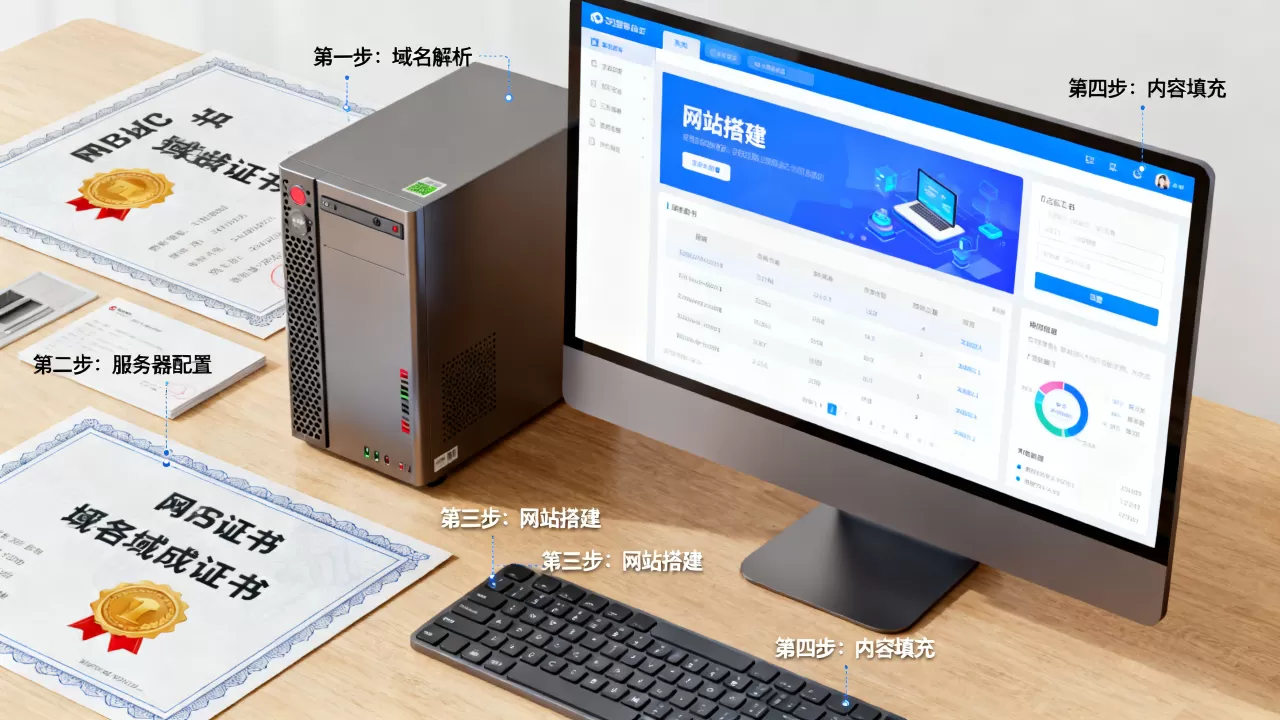 买了域名后怎么一步步建站?,有哪些步骤? 买了域名后怎么一步步建站?,有哪些步骤?