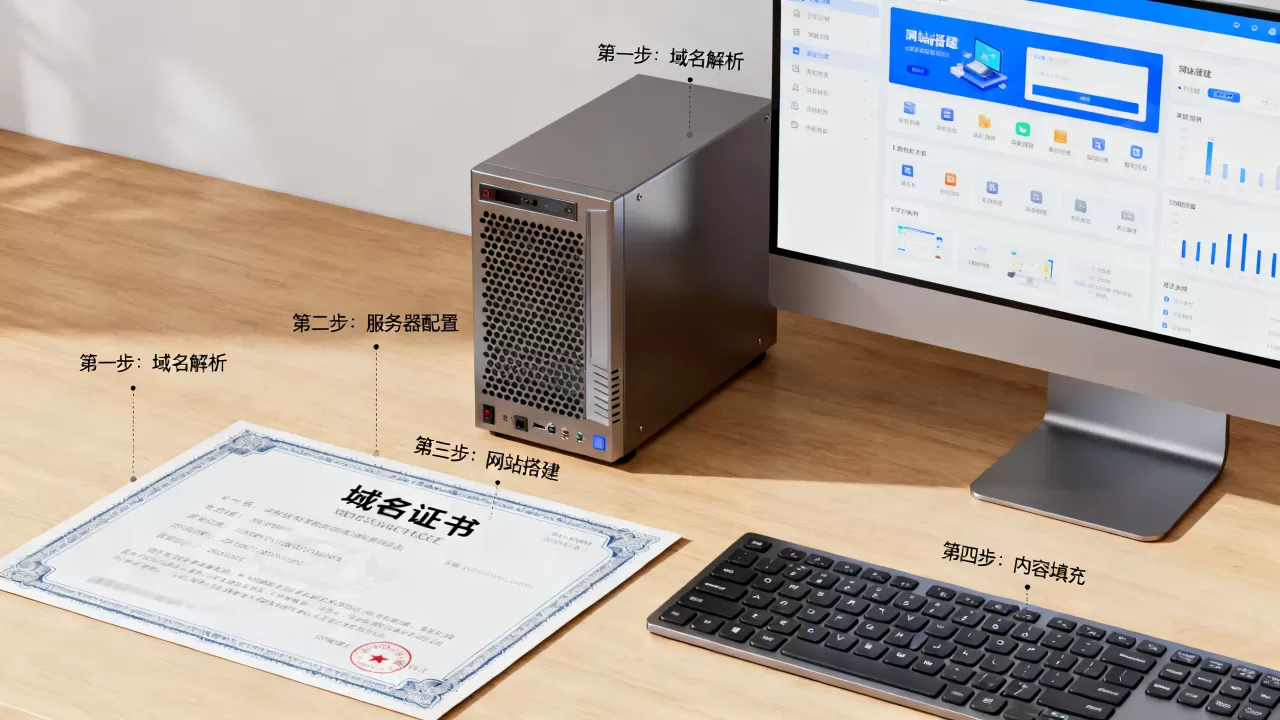 买了域名后怎么一步步建站?,有哪些步骤? 买了域名后怎么一步步建站?,有哪些步骤?