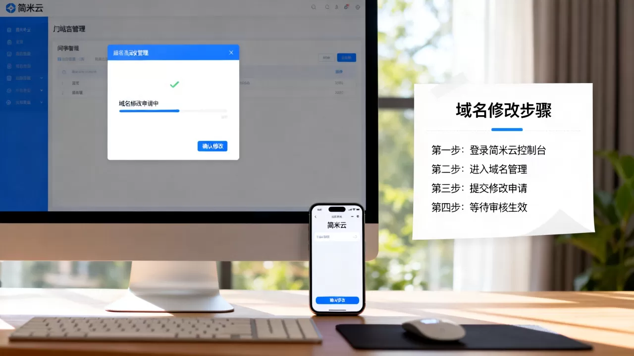 简米云域名修改后多久生效?需要操作哪些步骤? 简米云域名修改后多久生效?需要操作哪些步骤?