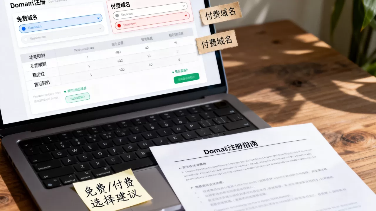 免费域名和付费域名到底选哪个好,有什么区别? 免费域名和付费域名到底选哪个好,有什么区别?