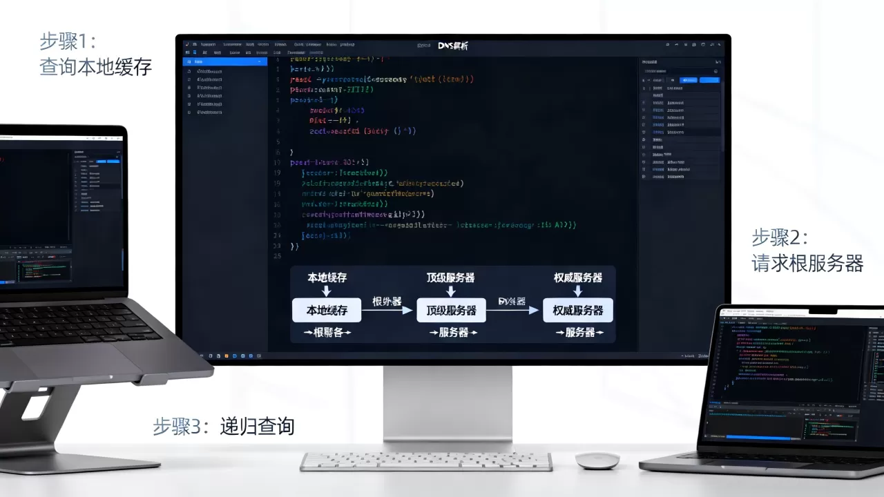 怎样用代码实现DNS域名解析,具体步骤是什么? 怎样用代码实现DNS域名解析,具体步骤是什么?
