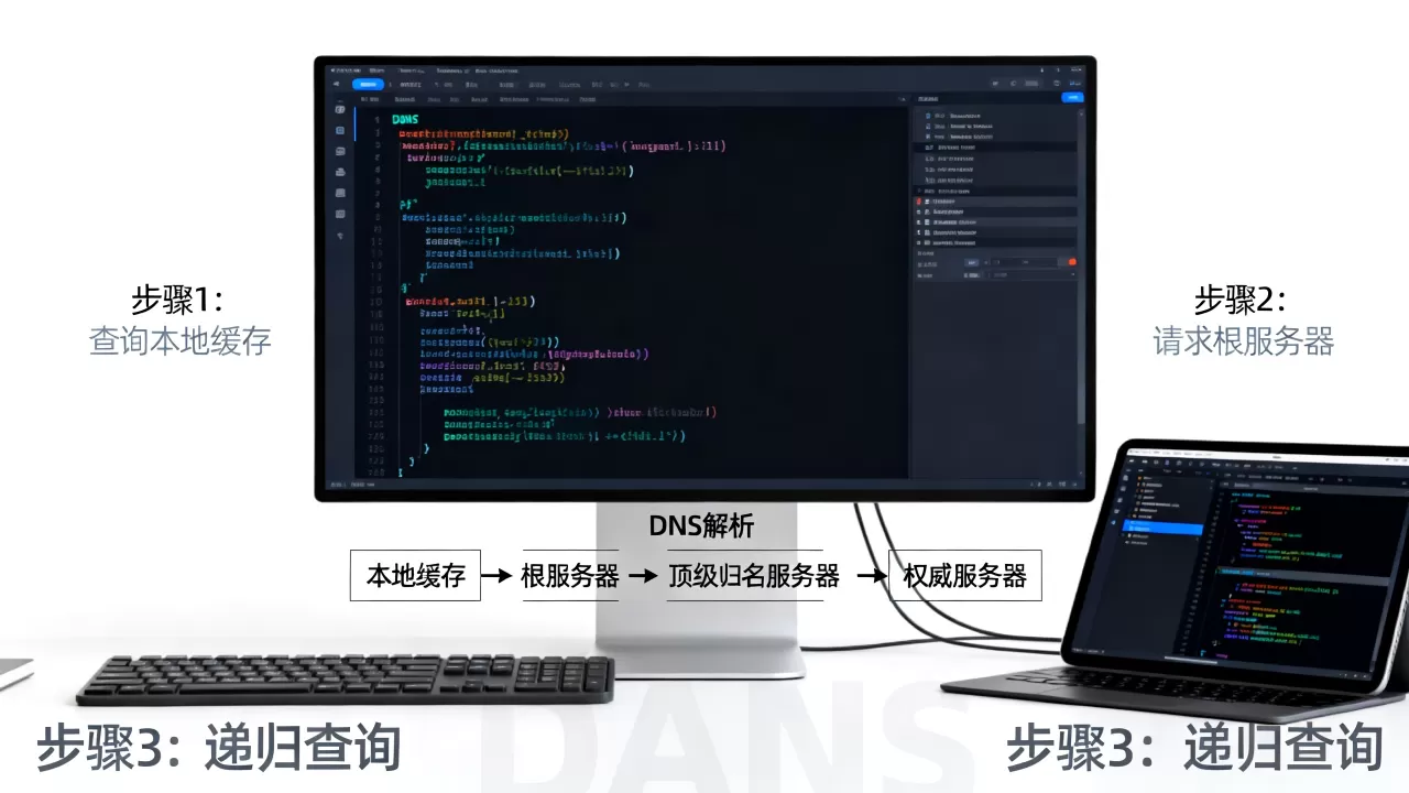 怎样用代码实现DNS域名解析,具体步骤是什么? 怎样用代码实现DNS域名解析,具体步骤是什么?