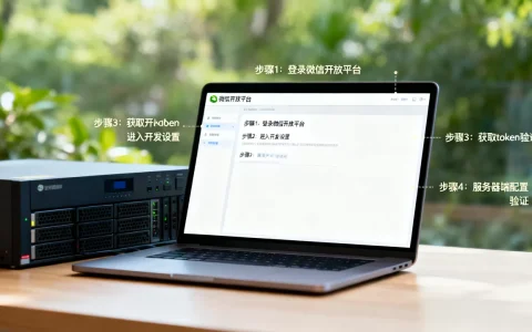 如何在服务器端配置微信token验证码，具体步骤是什么？
