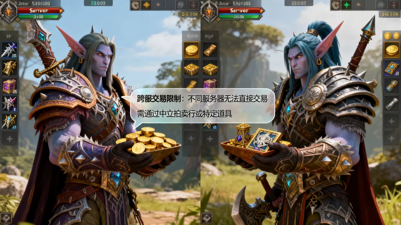 魔兽不在同一服务器能交易吗,跨服交易有什么限制 魔兽不在同一服务器能交易吗,跨服交易有什么限制