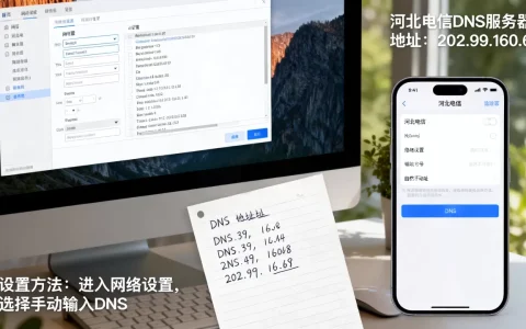 河北电信DNS的服务器地址是多少，怎么设置？
