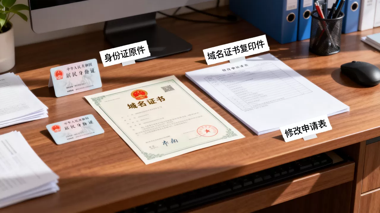域名证书注册人信息怎么改,需要什么材料? 域名证书注册人信息怎么改,需要什么材料?