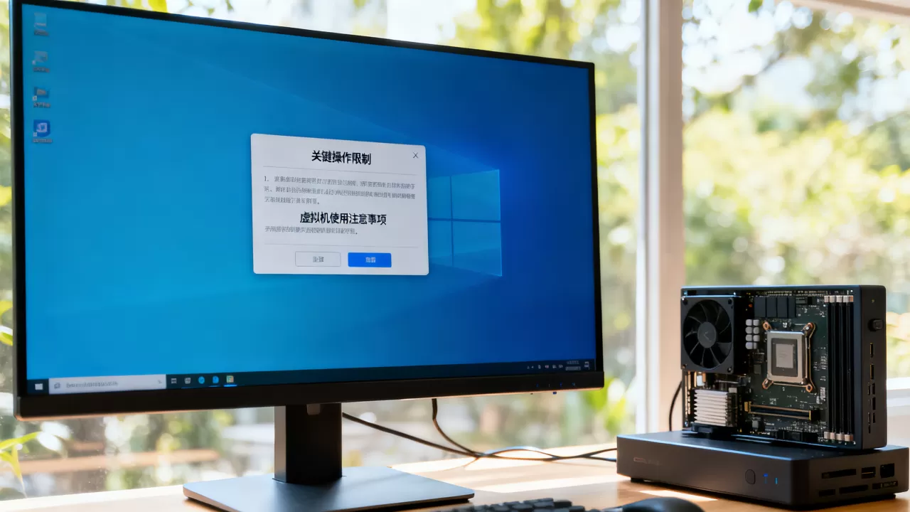 为什么虚拟机不能运行关键操作?,虚拟机使用注意事项 为什么虚拟机不能运行关键操作?,虚拟机使用注意事项